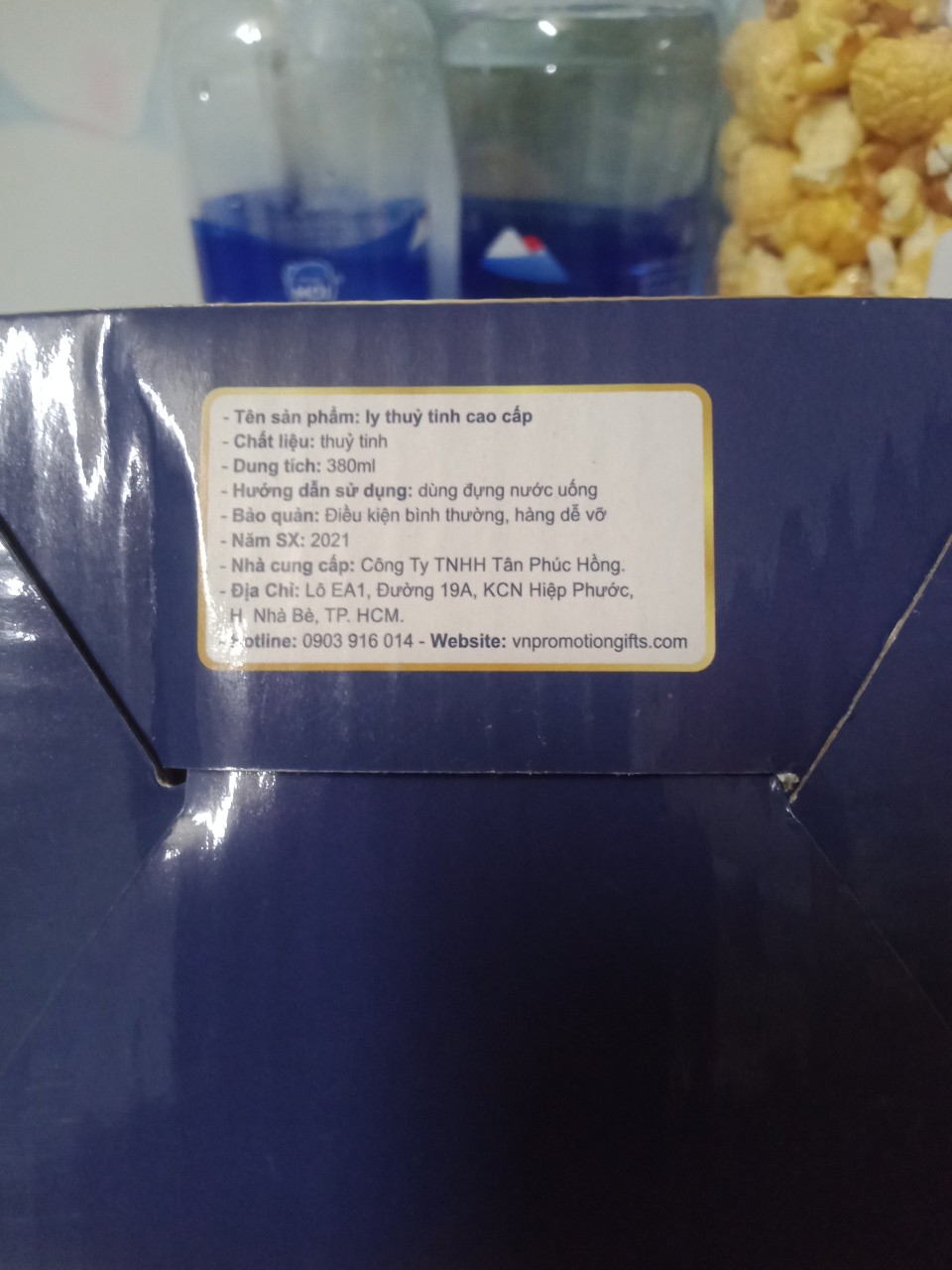 [ COMBO 6 LY] LY THUỶ TINH CÓ QUAI LY CHIA VẠCH ENSURE