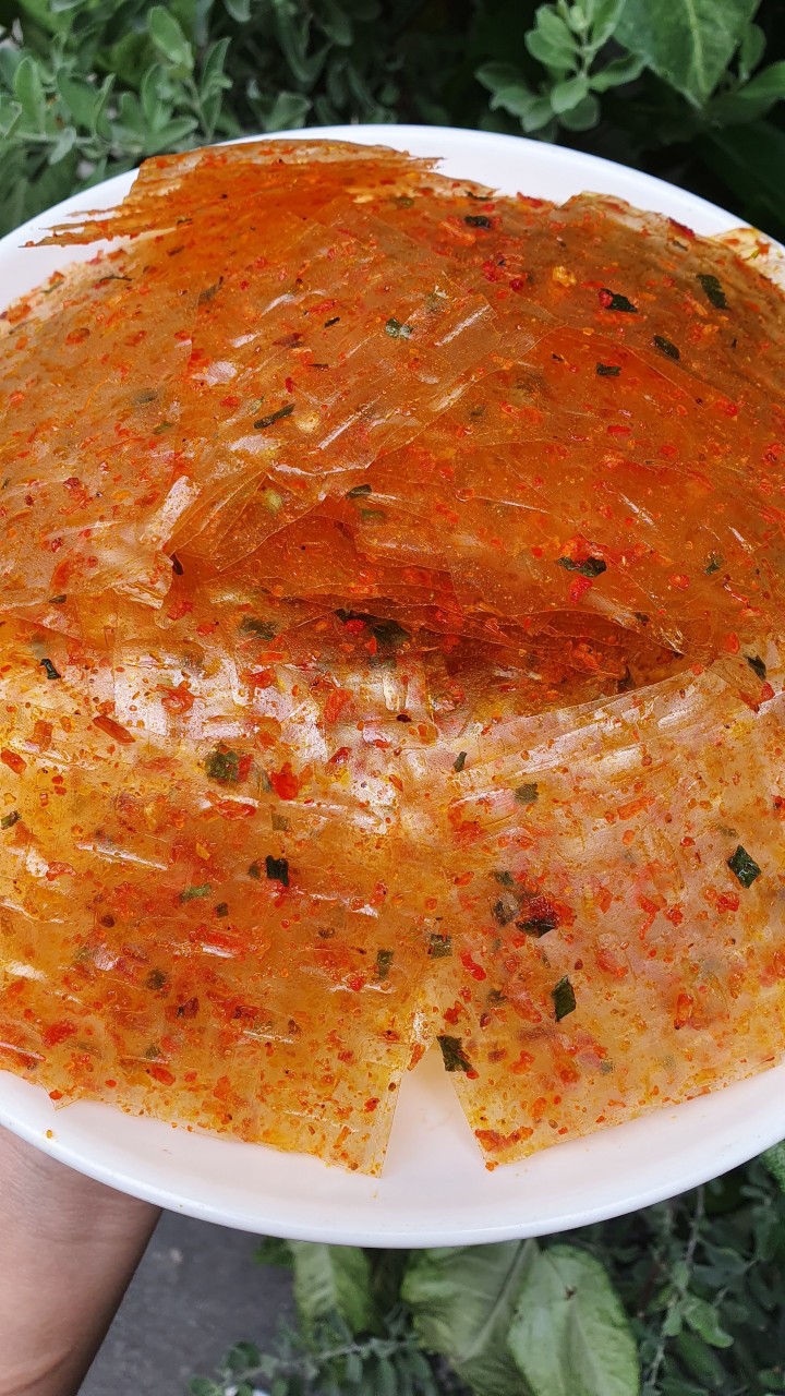 Bánh tráng trộn miếng  - Sa tế tôm 1kg