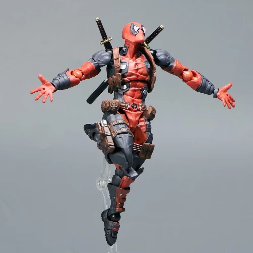 New 2.0 marvel 15cm x-man deadpool amazing yamaguchi bjd joints moveable action figure model toys