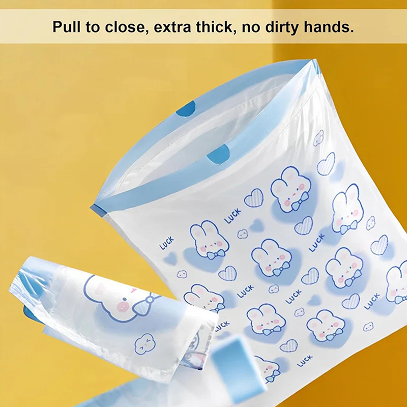50%20Or%20100pcs/roll%20Trash%20Bags%20Drawstring%20Bag%20Small%20Garbage%20Bags%20Cartoon%20Rabbit%20Pattern%20Household%20Kitchen%20Bathroom%20Trash%20Bags%20-%20Image%2010