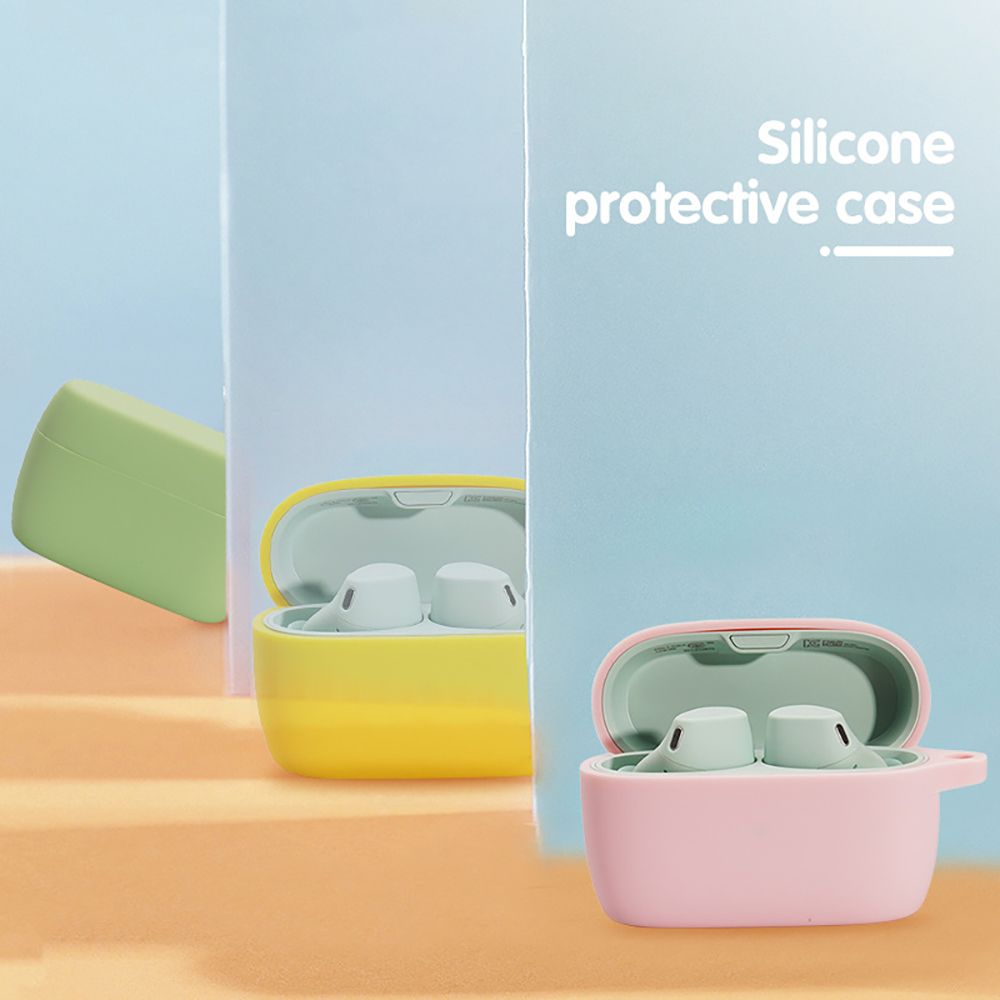 Vỏ Silicon Cho Jabra Elite 4 Active Vỏ Bảo Vệ Vỏ Sạc Tai Nghe Bluetooth Không Dây