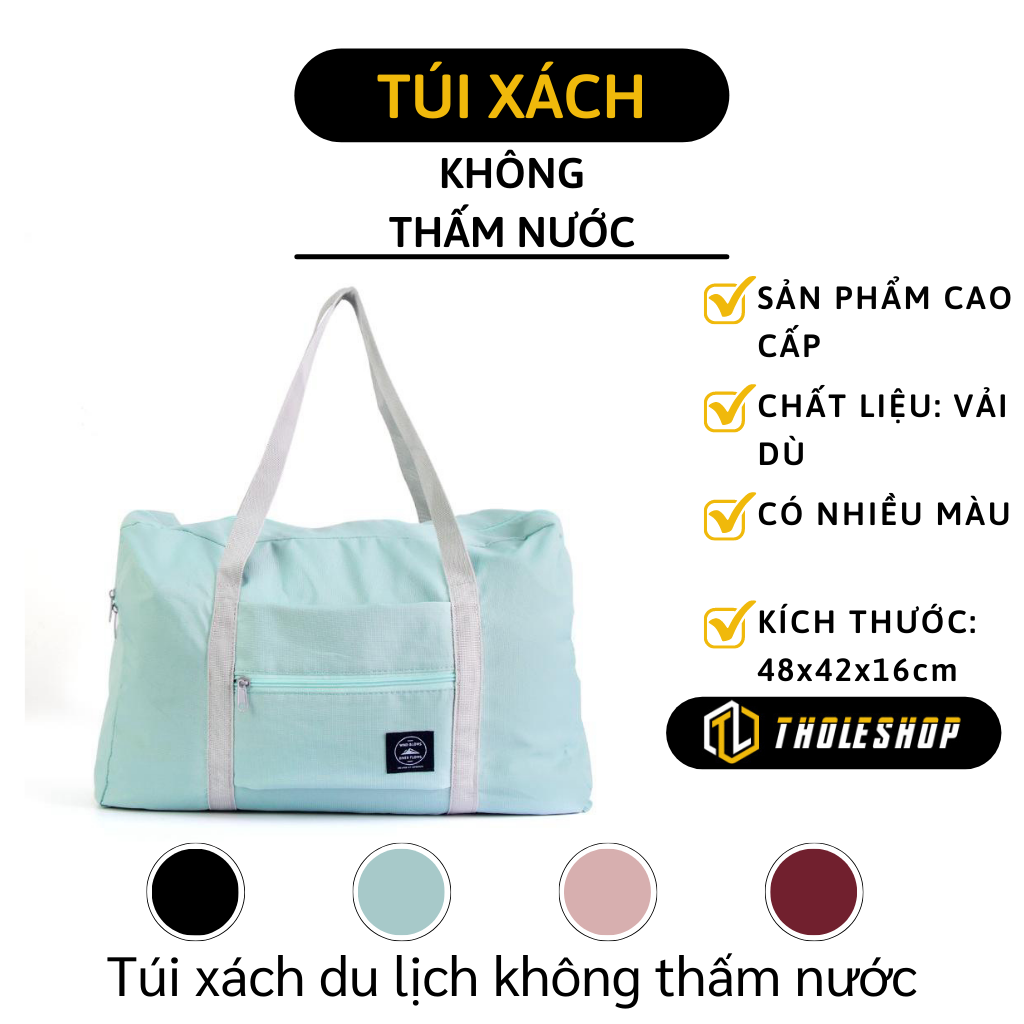 Túi xách du lịch size lớn - Túi đeo vai siêu nhẹ - Túi xách du lịch không thấm nước  - Túi có thể xếp gọn cực ngăn nắp