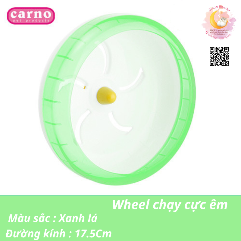 Wheel Carno 17.5cm không đế cho hamster