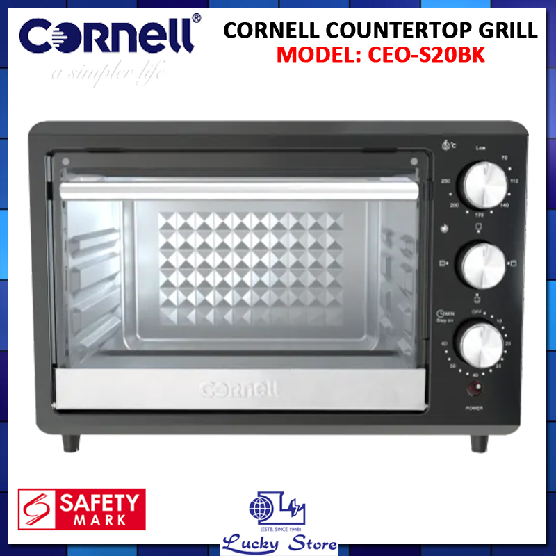 (BULKY) CORNELL CEOS20BK 20L COUNTERTOP ELECTRIC OVEN, HIGH SPEED HOT