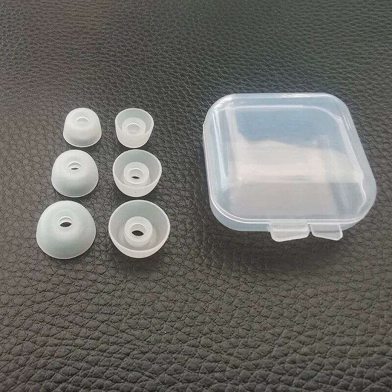 Earcaps For Jabra Elite 75T 65T Active Sport Evolve 65T Ear Pads Cushion Earphones Silicone Case Covers Earbuds Eartips 3Pairs