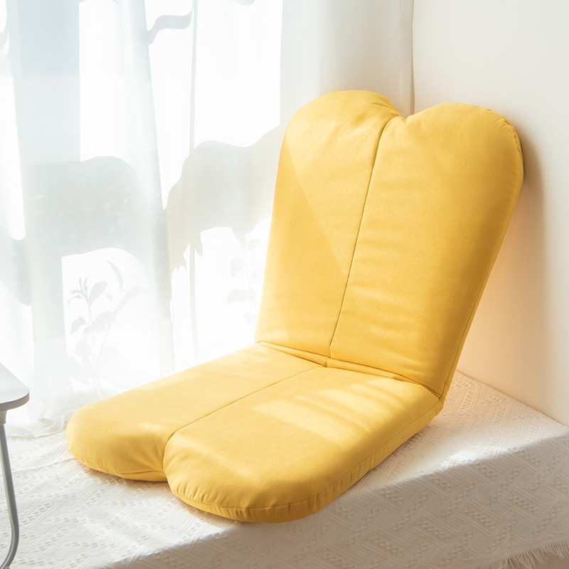 Lazy sofa folding chair can lie and sleep on tatami mats, balcony bay window, dual-purpose lazy chair on the bed on the floor