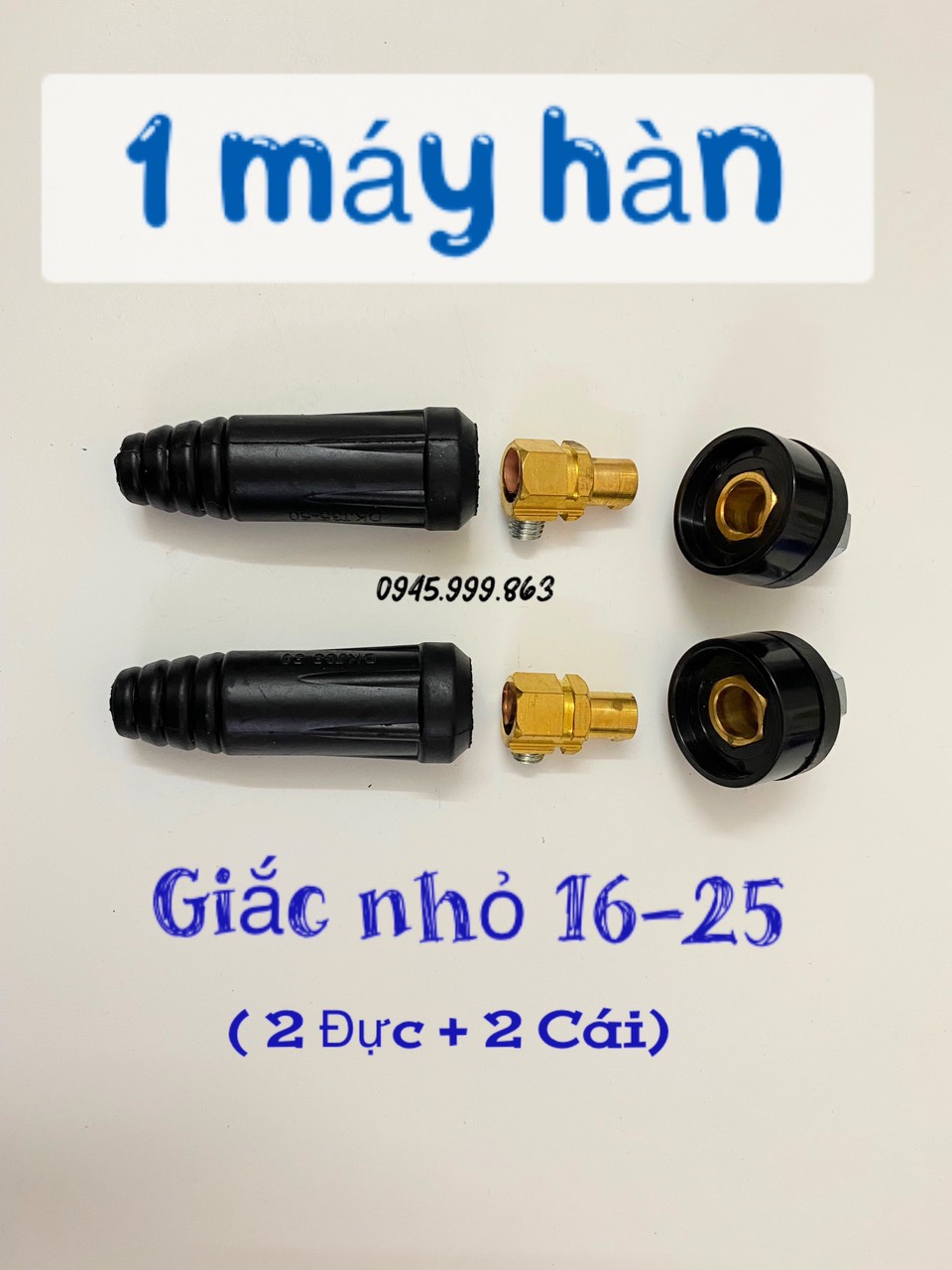 Giắc nối nhanh máy hàn cho 1 máy giắc cài 16-25