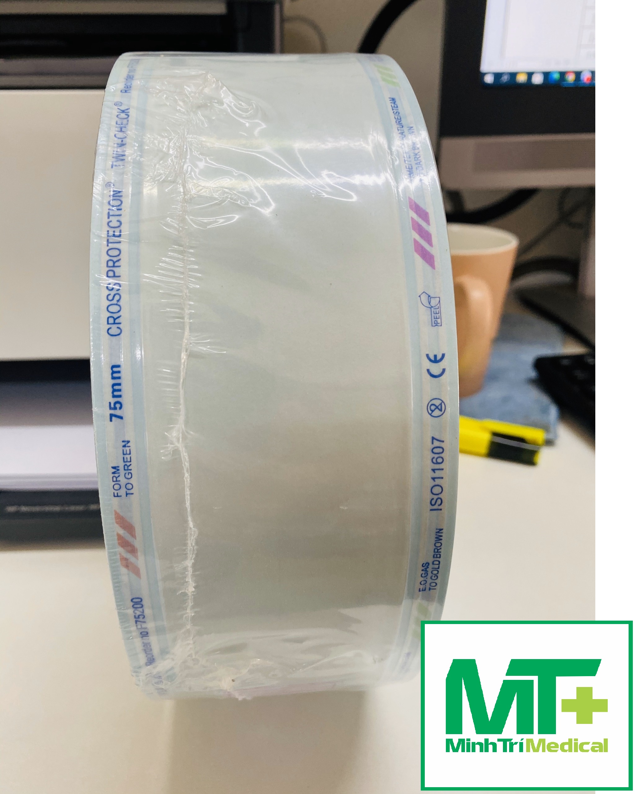 Túi Tiệt Trùng Dạng Cuộn 75mm x 200m