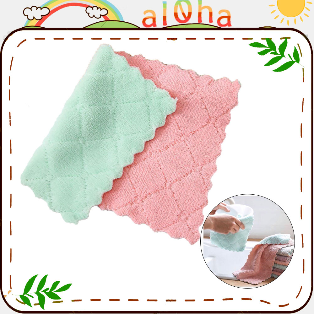 Cleaning cloth multi-purpose super absorbent-cleaning cloths kitchen dishes,, tables and chairs… delivery random color, type to 15x26cm