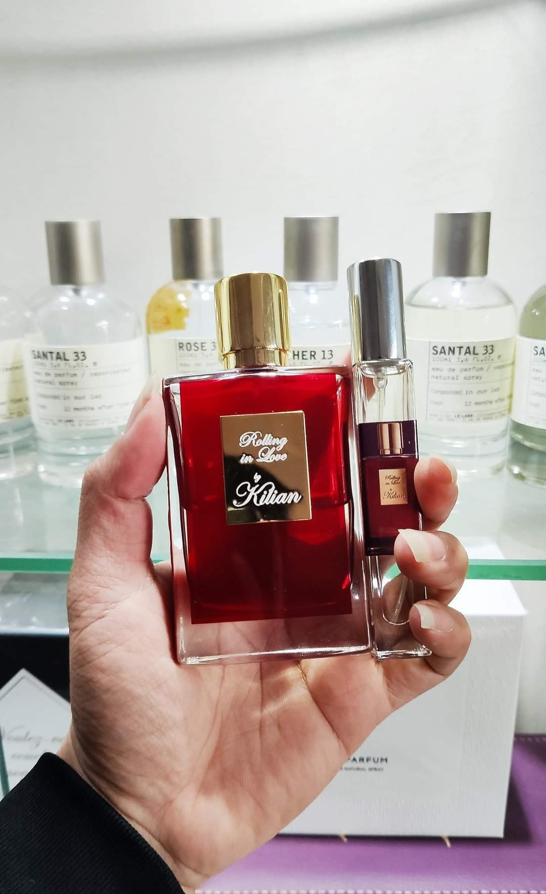Chiết auth 10ml - Nước hoa nữ Rolling In Love By Kilian