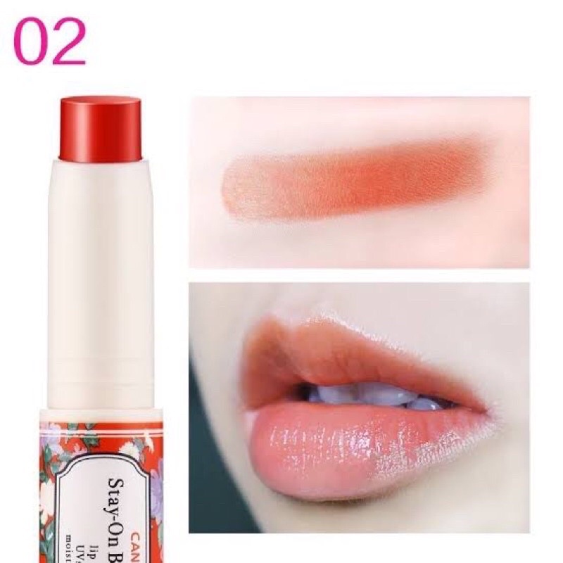 Son dưỡng màu chống nắng CANMAKE Stay-on Balm Rouge