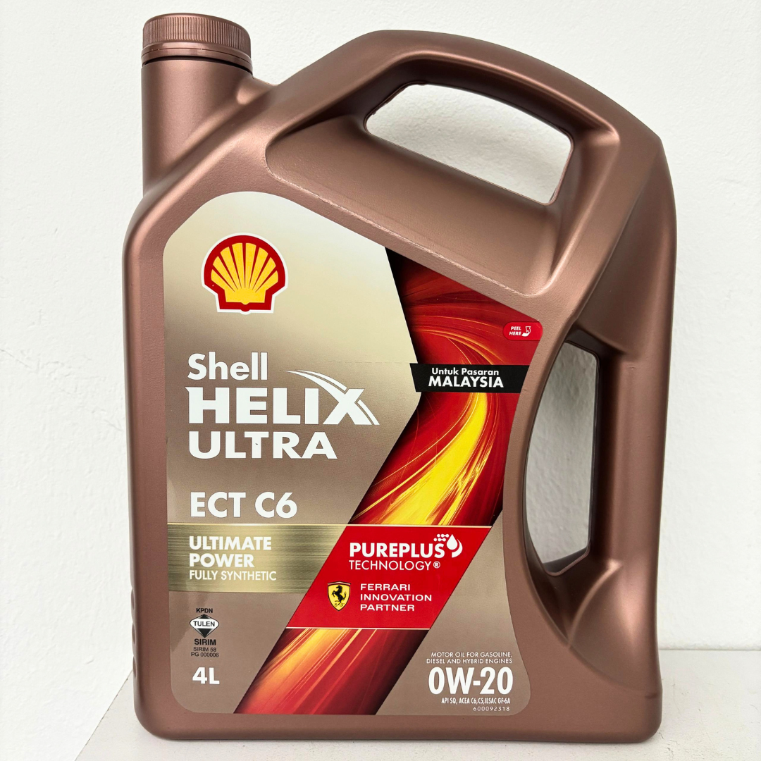 Untuk Pasaran Malaysia) SHELL HELIX ULTRA ECT 0W20 SQ C6 Fully
