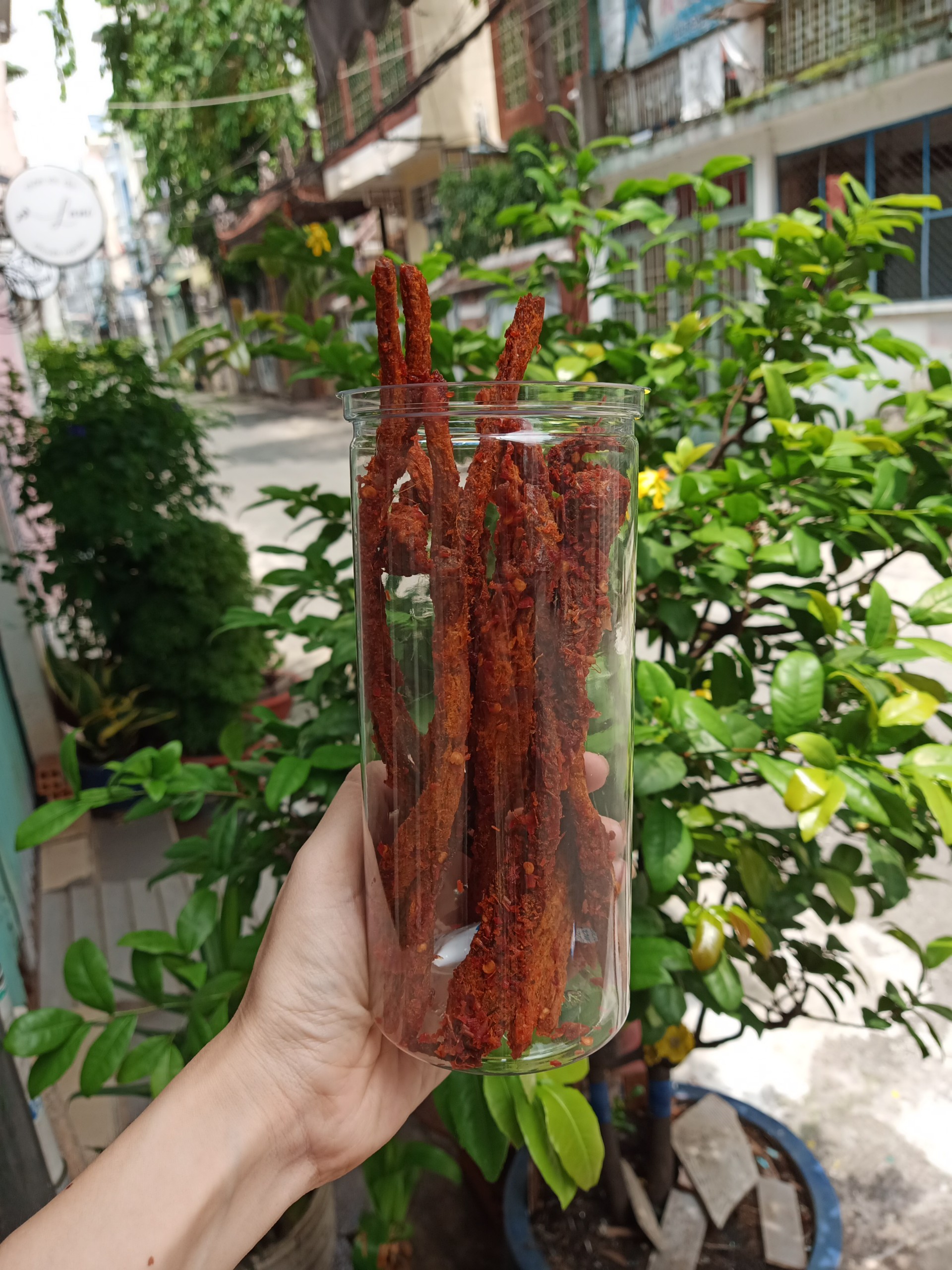 KHÔ BÒ QUE (250gr) - Ăn Vặt Nhà Kiwi