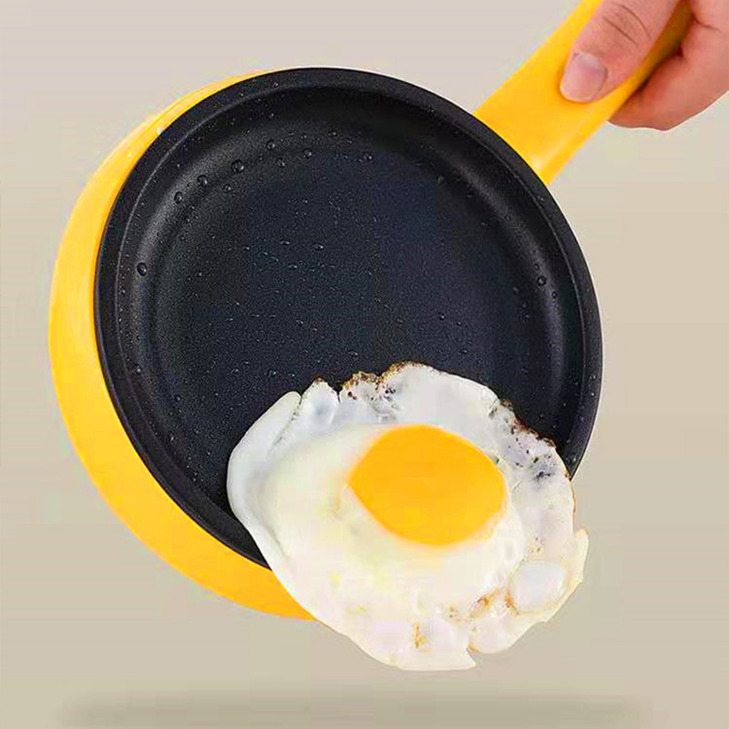Jiashi hấp trứng đa chức năng hai lớp máy luộc trứng mini chảo rán chạy điện sáng tạo trứng hấp mãng cầu máy làm bữa sáng