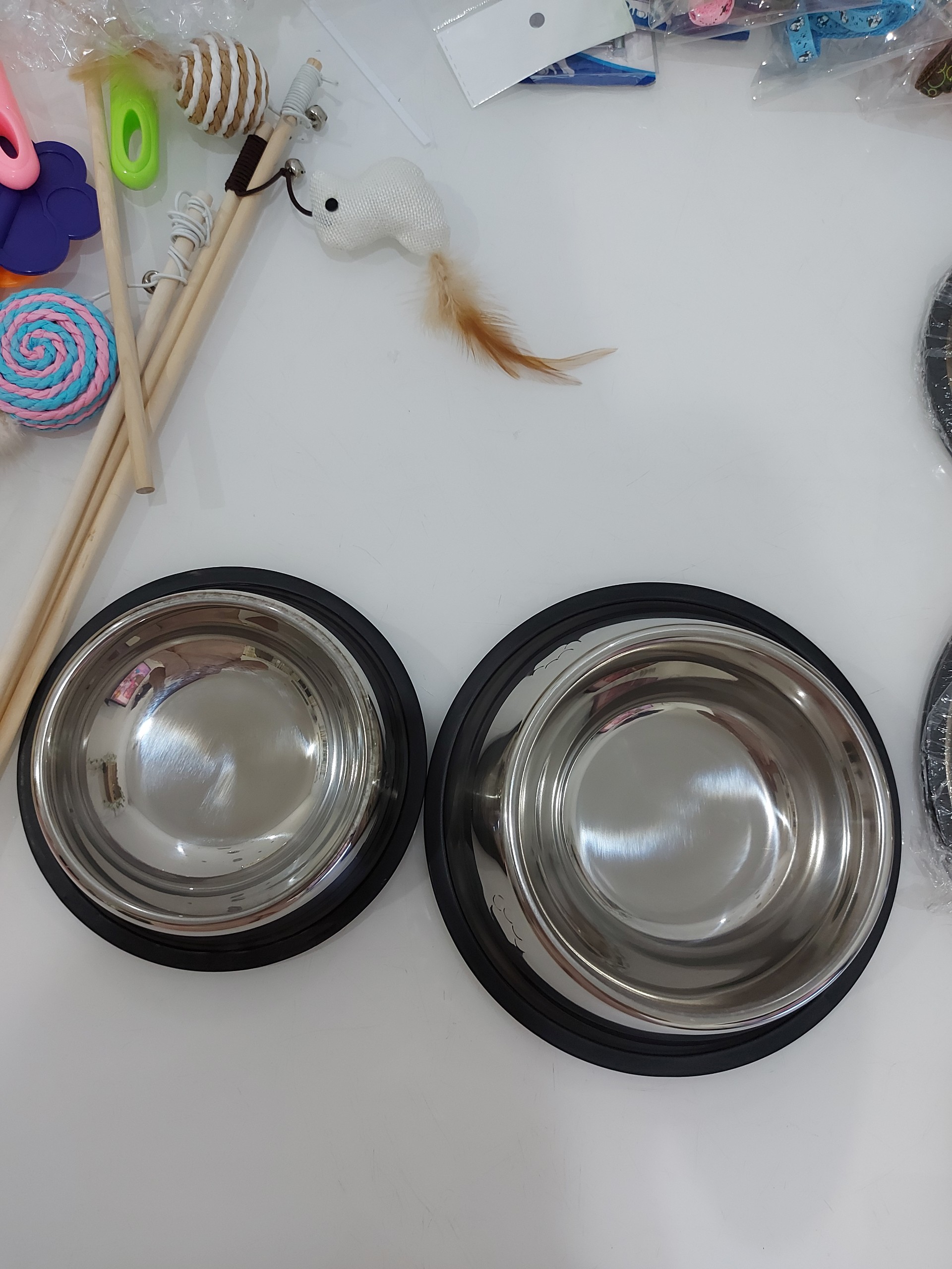 Tô Inox đựng thức ăn cho chó mèo