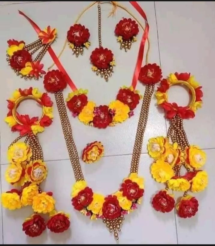 1 Set Handmade Flower Jewelry with Earrings | All Buy.