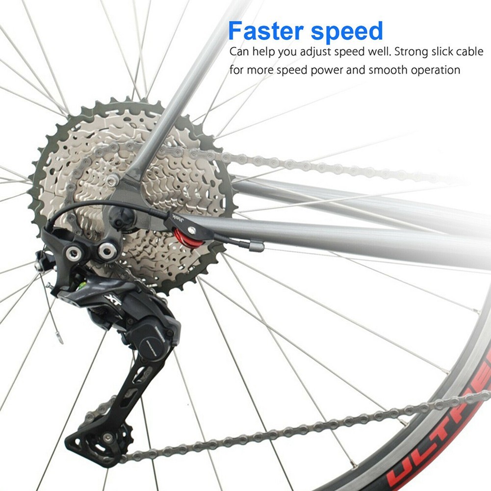 Silver Derailleur Cables 5pcs Inner Cable Wire Kit Stainless Steel Bicycle Shift