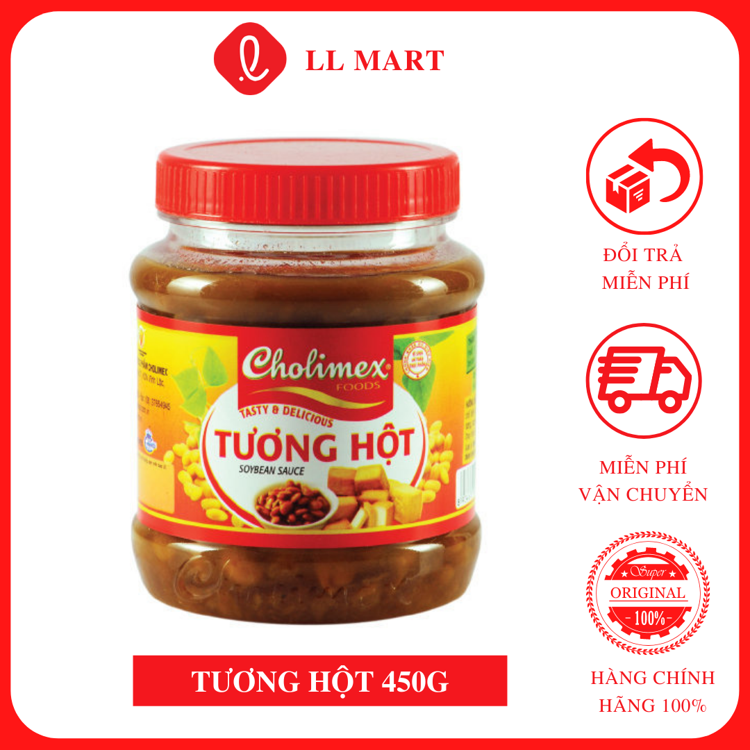 Tương hột đậu nành cholimex hộp 450g