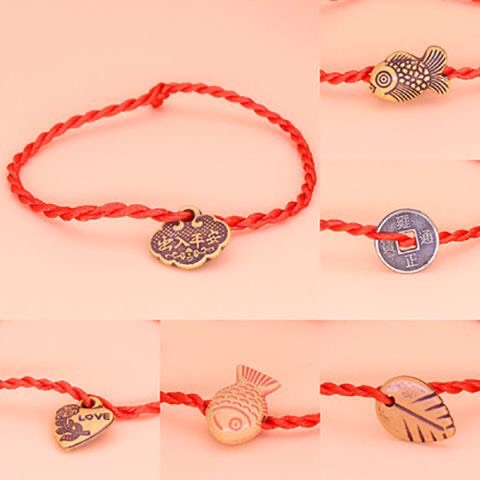 Vòng tay chỉ đỏ may măn cực đẹp, sản phẩm của fashion simple