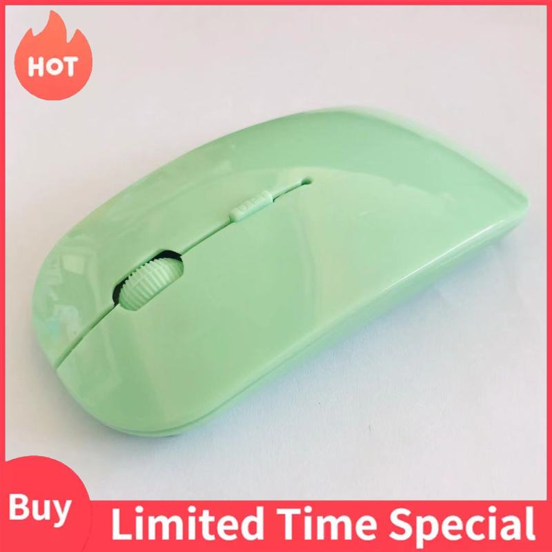 【Hot Sale🥇】2.4G Chuột không dây đầu thu dạng USB siêu mỏng cho PC chơi Game máy tính xách tay chuột quang,Trả lại trong vòng 7 ngày