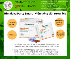 Himalaya Party Smart – Thảo dược chống say rượu bia