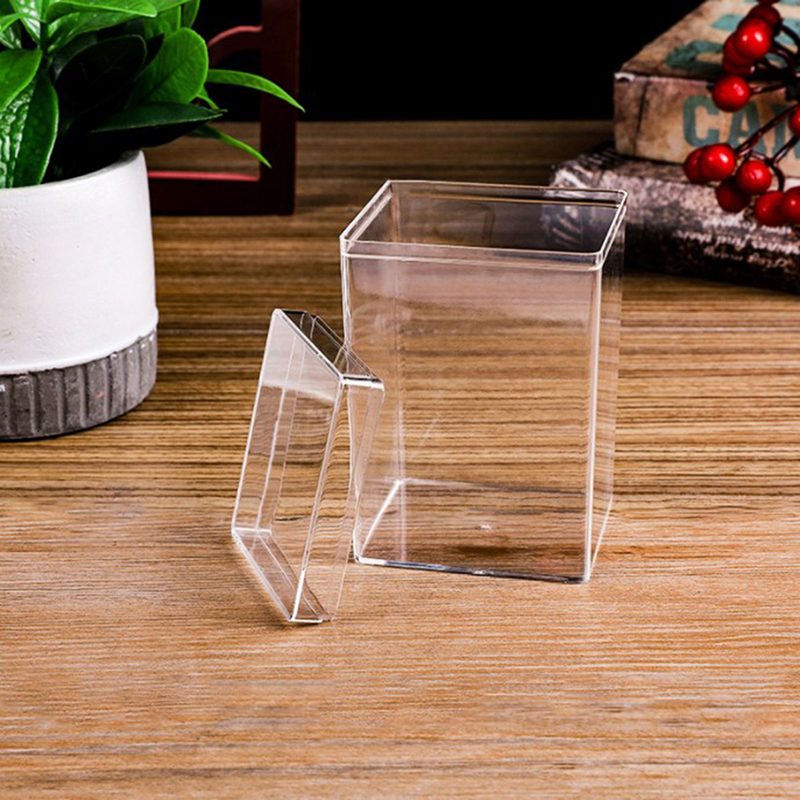 miankeji Desktop Storage Box Acrylic Doll Model Display Case Dustproof Transparent Toy Model Display Stand Action Figure Toys Storage Box