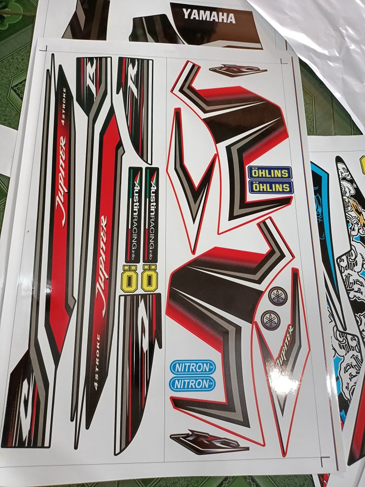 Tem rời jupiter RC đỏ đen