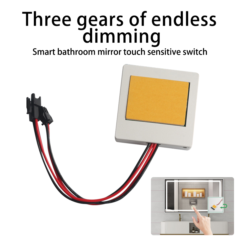 12v 5a Bathroom Mirror Smart Home Switch Touch Sensor Mirror Lamp ...