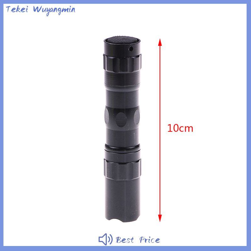 Tekei Mini Waterproof Led Rechargeable Flashlight Torch Super Bright Light Battery