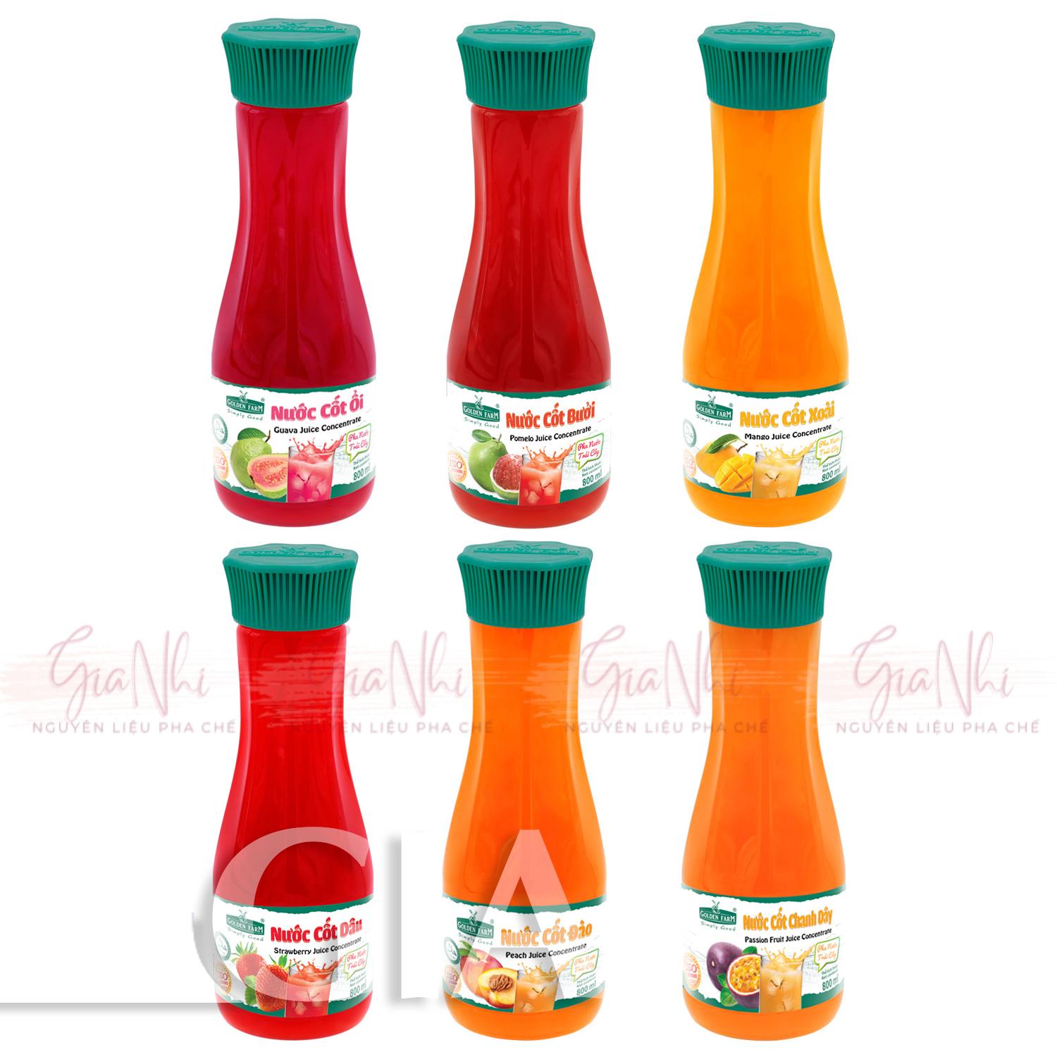 Nước cốt Golden farm chai 800ml