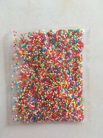 Cốm bảy màu trang trí-100gr