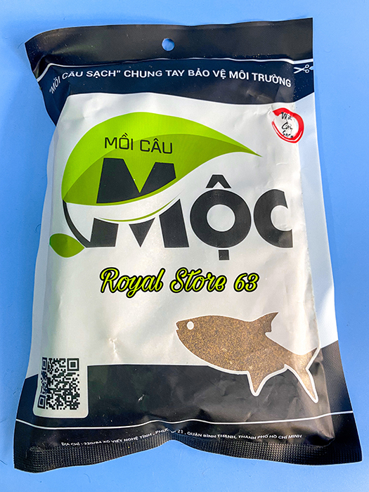 Mồi cám câu cá Mộc Đen Cám Nền