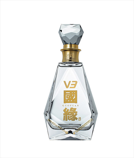 國緣 V3 500ml GUOYUAN 国缘V3 白酒40.9% 500ml/瓶GuoYuan V3 40.9% Baijiu 500ml/Bottle