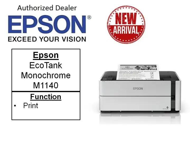 epson m1140 printer