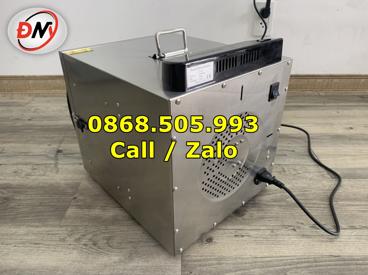 Máy sấy thực phẩm trái cây cao cấp 6 khay