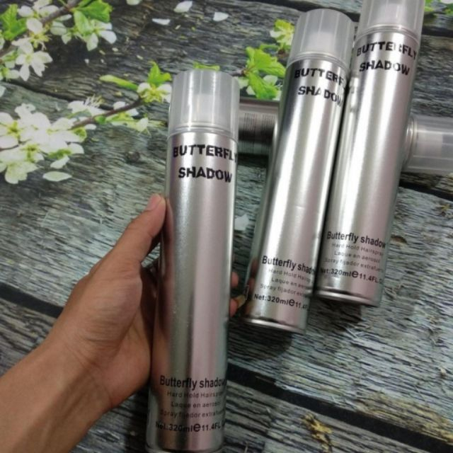 GÔM XỊT TÓC BUTTERFLY SHADOW ( Chai 320ml và 600ml) - chuẩn hàng xịn
