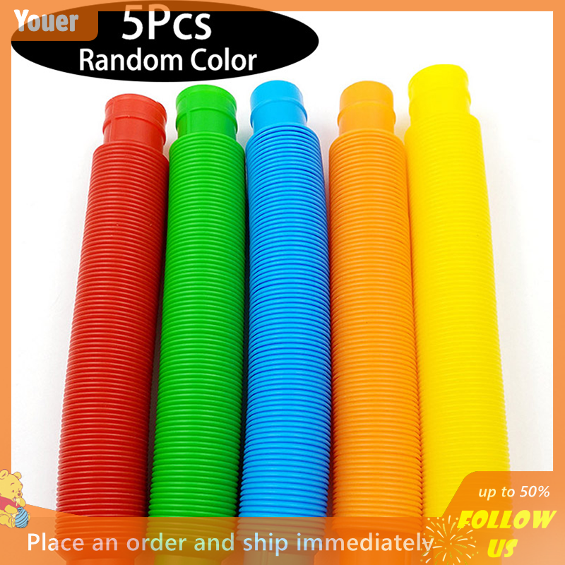 Tango Mini Pop Tubes Sensory Toy Fidget Stress Relieve Toys Kid Autism Anti Stress Toy