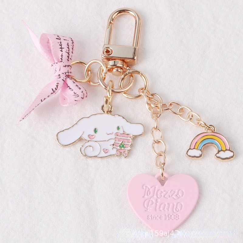Cinnamon Keychain Headphone Protector Couple Bag Charms