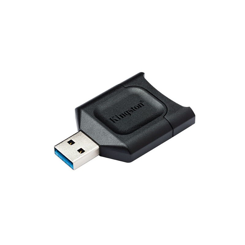 Kingston USB 3.2 Gen 1 Plus SD Card Reader MobileLite SD Reader SDHC/SDXC UHS-II Memory Card USB Adapter for Computer