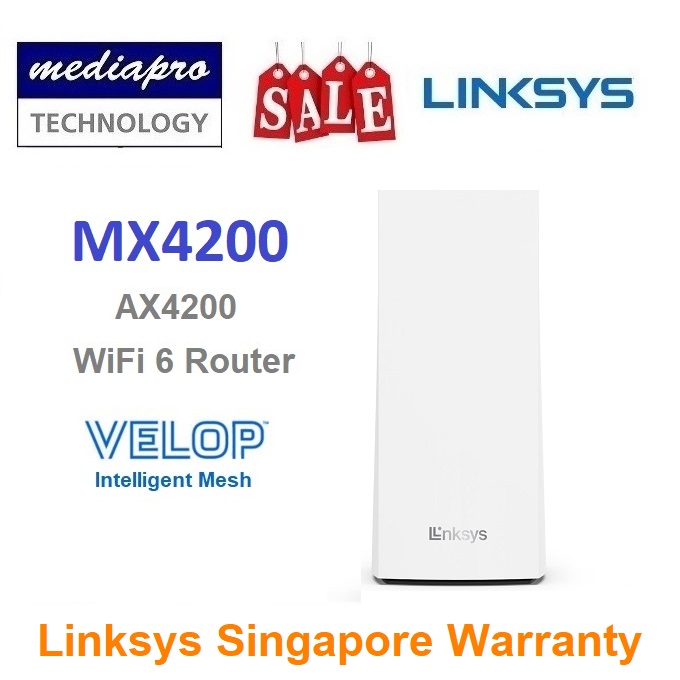 Linksys Mx Tri Band Ax Velop Ax Intelligent Mesh Whole Home