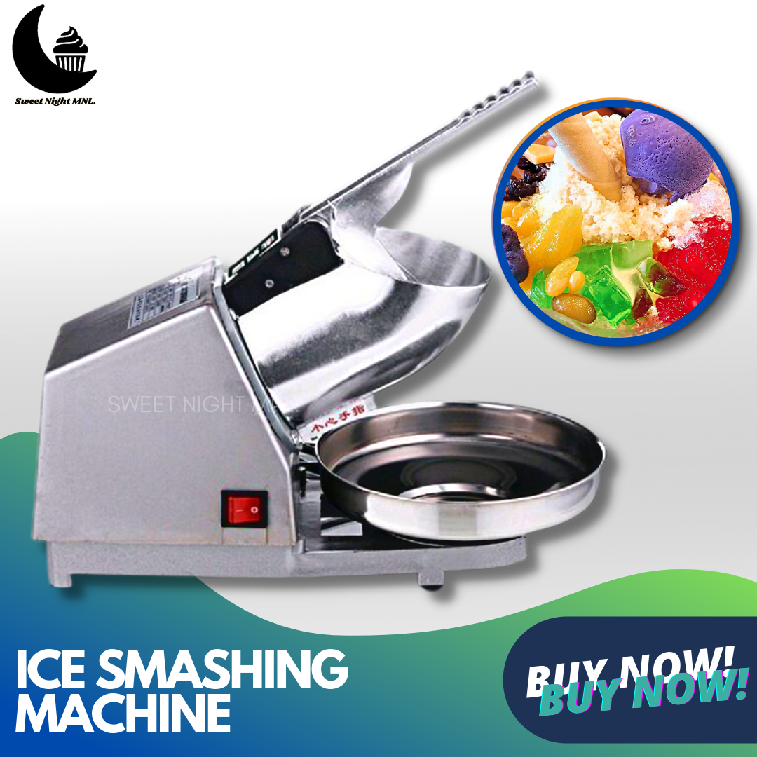 Heavy Duty 500W Electric Ice Crusher Smashing Machine, Gilingan Ng Yelo