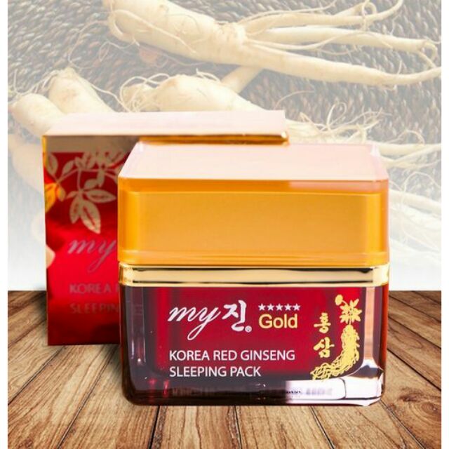Mặt nạ ngủ sâm đỏ Korea Red Ginseng Sleeping Pack