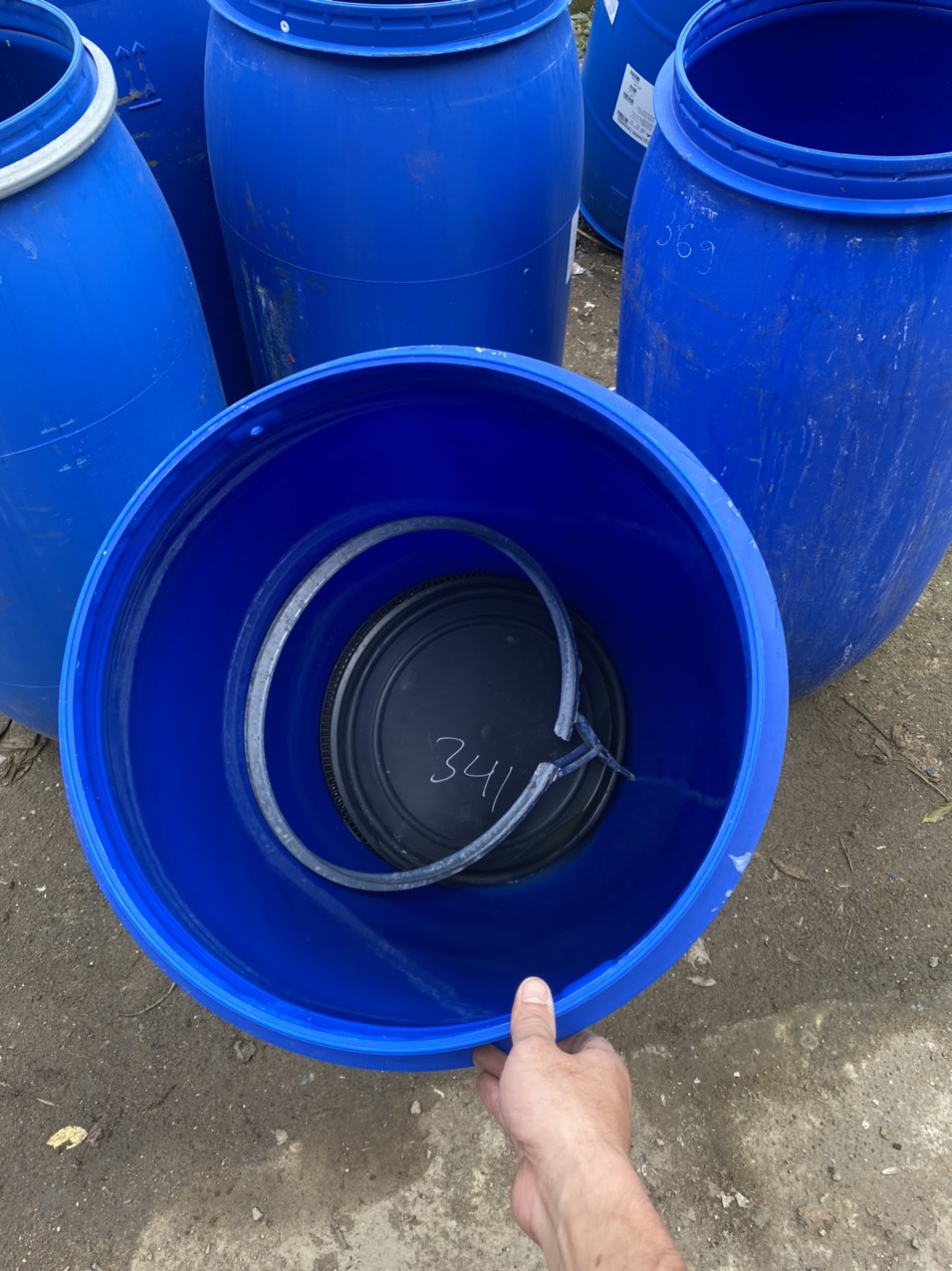 THÙNG PHI NHỰA 50L - hàng đã qua sử dụng 90%