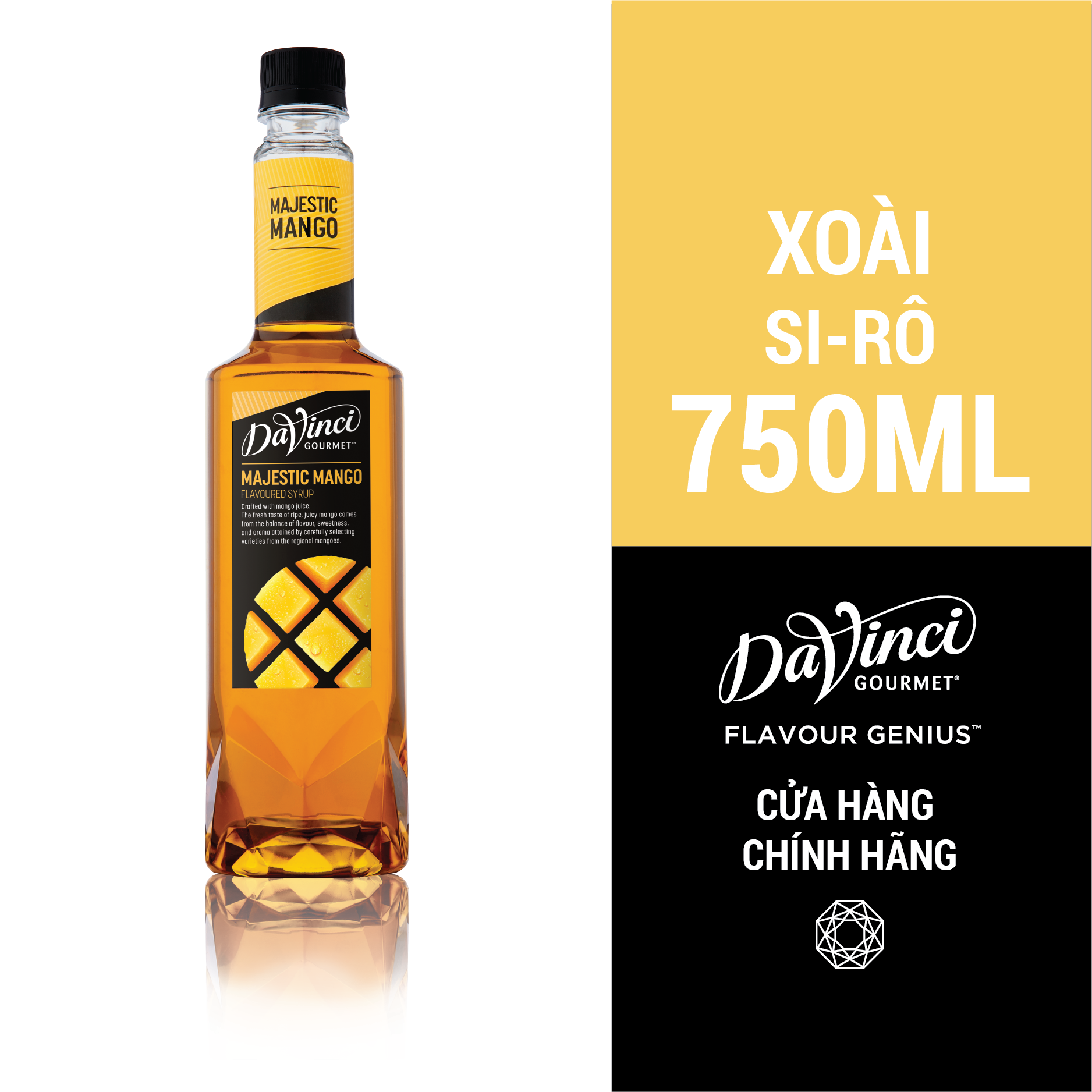 Syrup DaVinci Xoài (Mango) - Chai 750ml