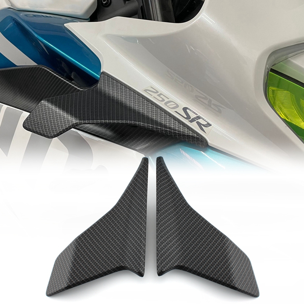 【Fast and Free Delivery】 CFMOTO CF250SR CF 250SR 250 SR 300SR Motorcycle Parts Side Downforce Spoilers Fixed Winglet Fairing Wings Deflectors.