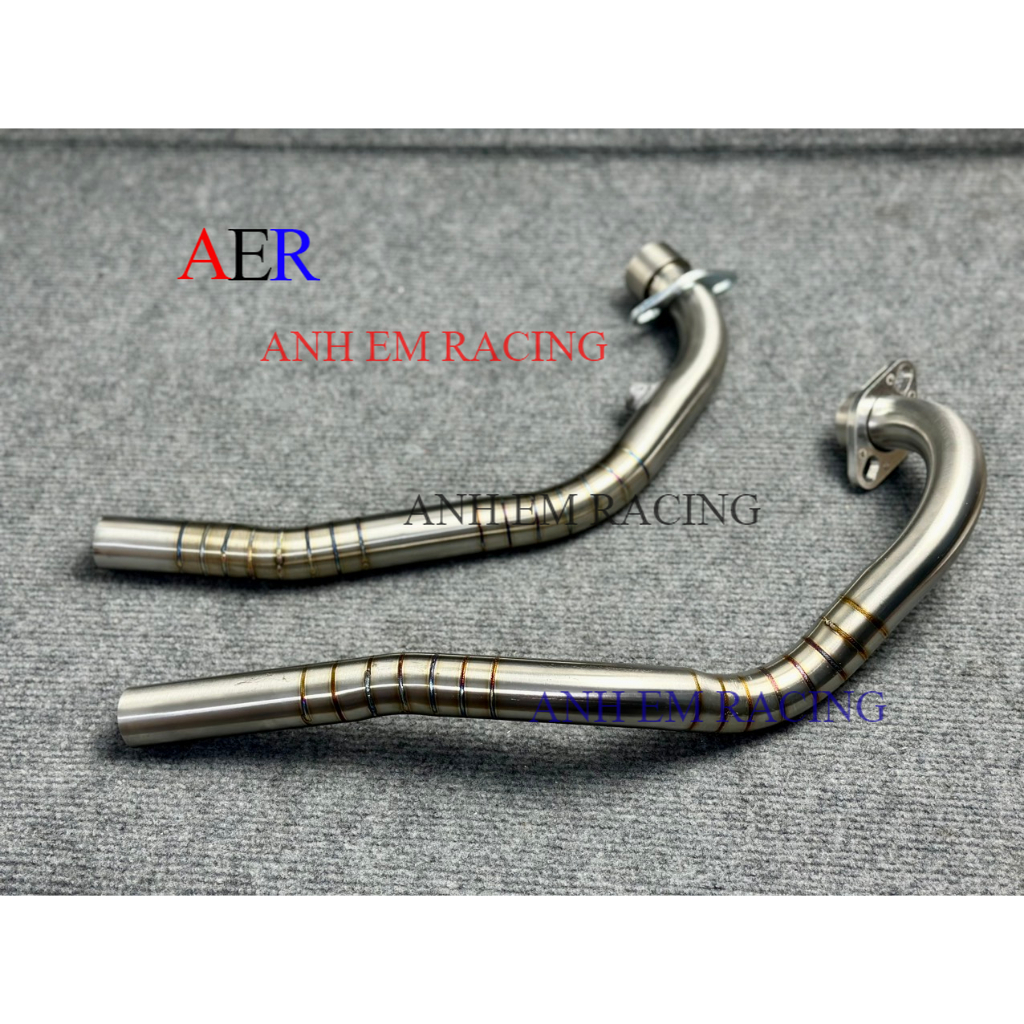 Cổ pô inox 304 gắn pô zin size 32mm dành cho exciter, winner,satria,exciter 155