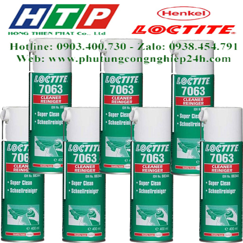 Chai xịt tẩy rửa dầu mỡ loctite 7063 – 400ml