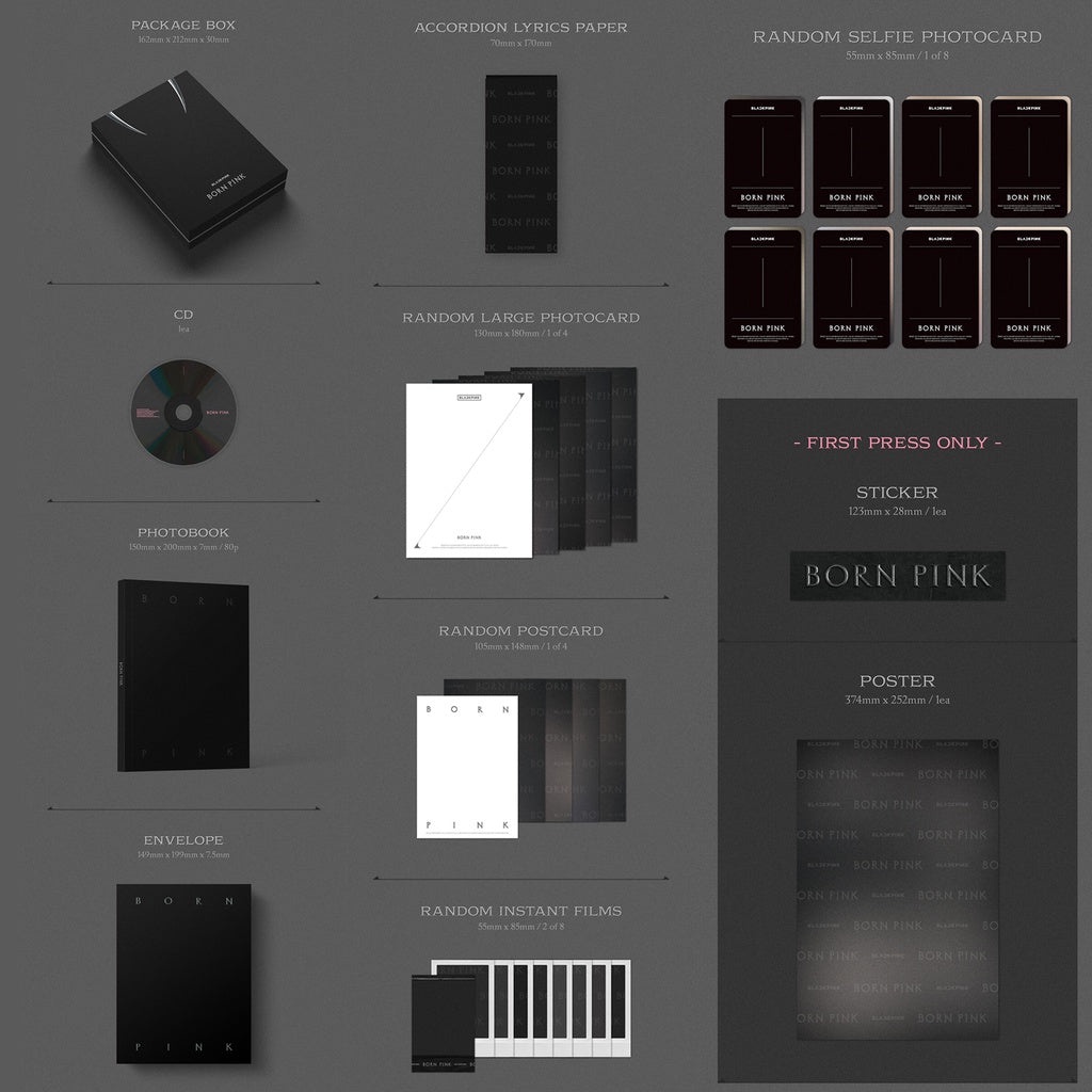 BLACKPINK - 2nd Album [BORN PINK] BOX Ver.