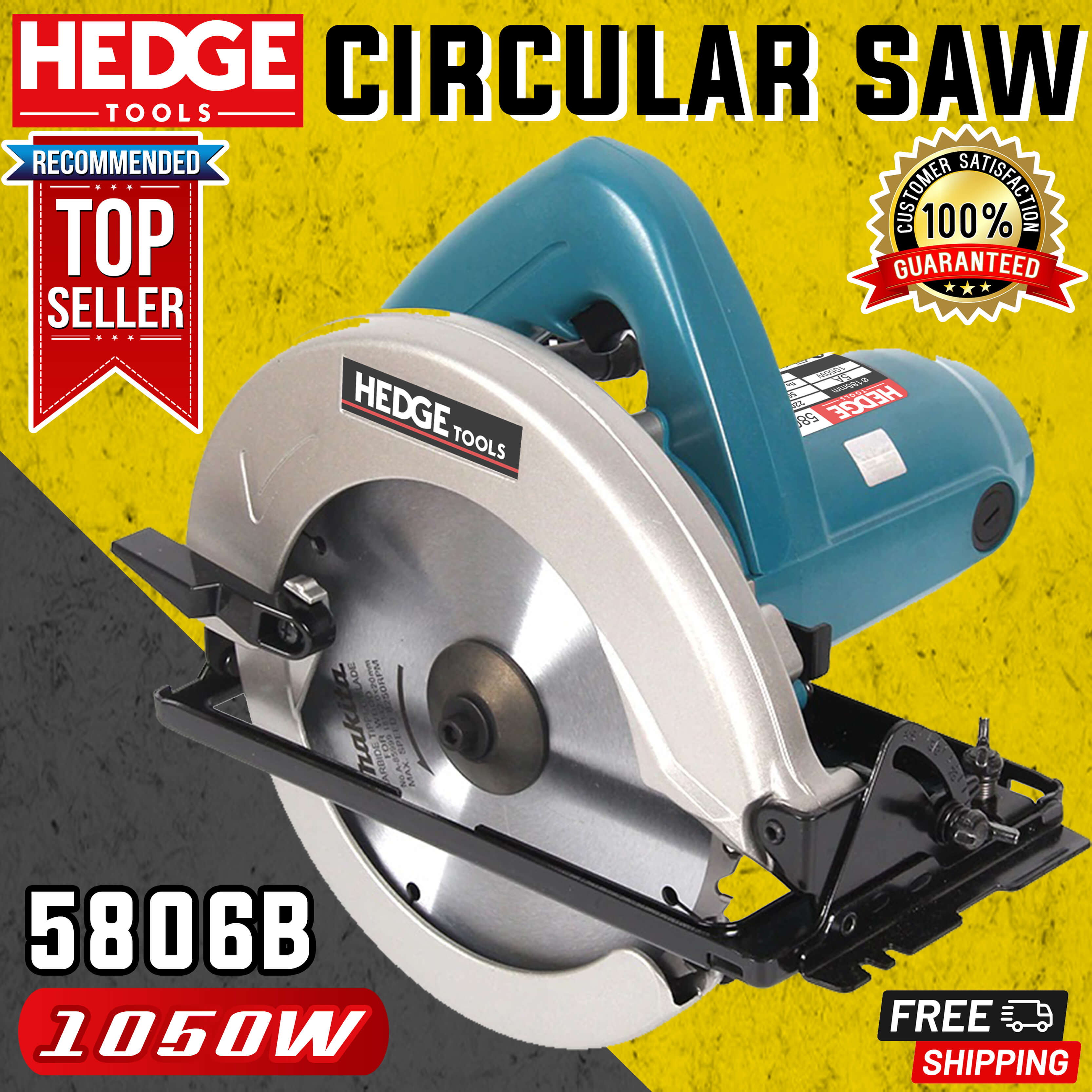 HEDGE Power tools 5806 Circular Saw 