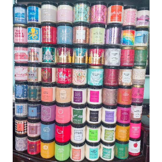 [Tis the season] Nến Thơm 3 bấc Bath And Body Works